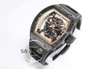 Richard Mille RM055 Carbon Kasa Kahve İskelet Kadran