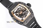 Richard Mille RM055 Carbon Kasa Kahve İskelet Kadran