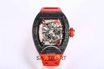 Richard Mille RM055 Şeffaf İskelet Kadran Carbon Kasa