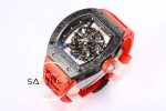 Richard Mille RM055 Şeffaf İskelet Kadran Carbon Kasa