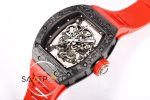 Richard Mille RM055 Şeffaf İskelet Kadran Carbon Kasa