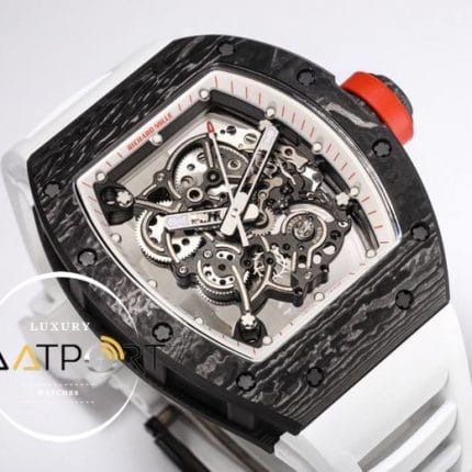 Richard Mille RM055 Skeleton Kadran Carbon Kasa