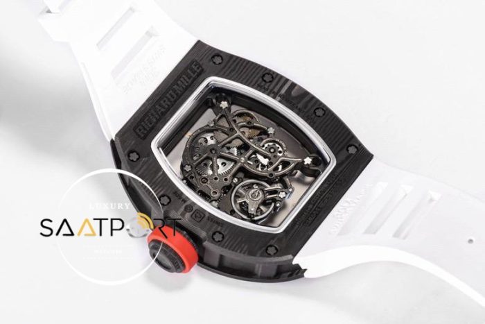 Richard Mille RM055 Skeleton Kadran Carbon Kasa