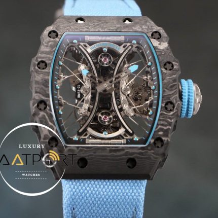 Richard Mille RM12-01 Blue Rafael Nadal Carbon Eta Saat Tourbillon