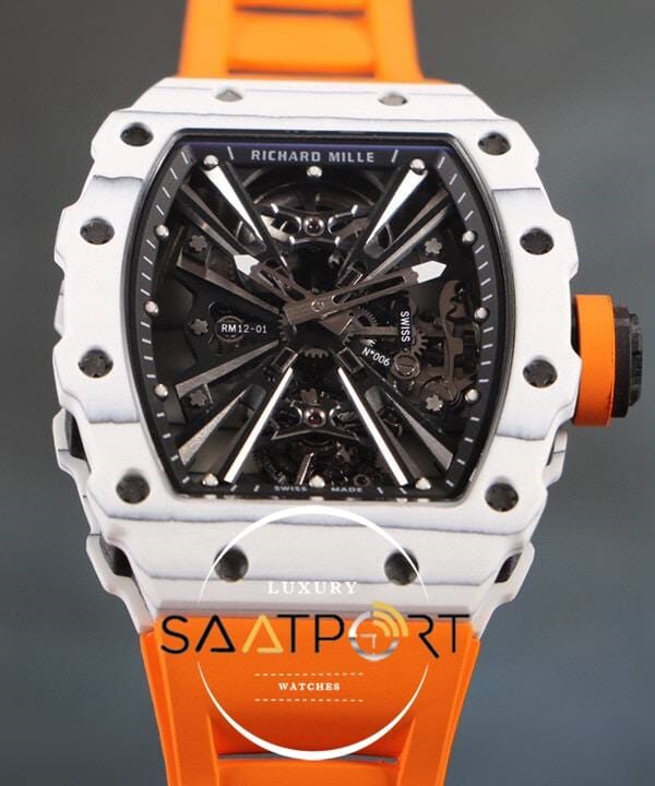 Richard Mille RM12 Eta Saat Carbon Kasa Tourbillon
