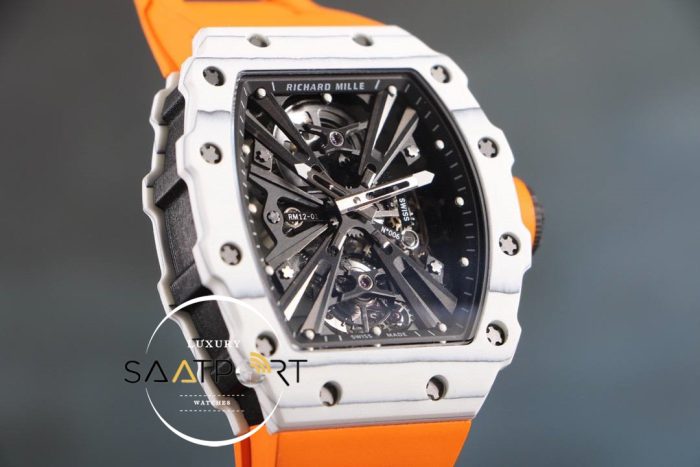 Richard Mille RM12 Eta Saat Carbon Kasa Tourbillon