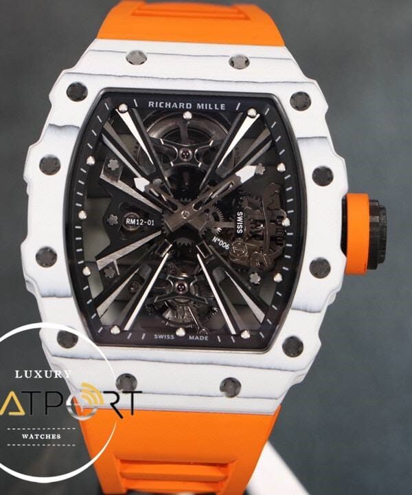 Richard Mille RM12 Eta Saat Carbon Kasa Tourbillon