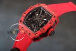 Richard Mille RM12 Eta Saat Rafael Nadal Tourbillon Kırmızı Kauçuk