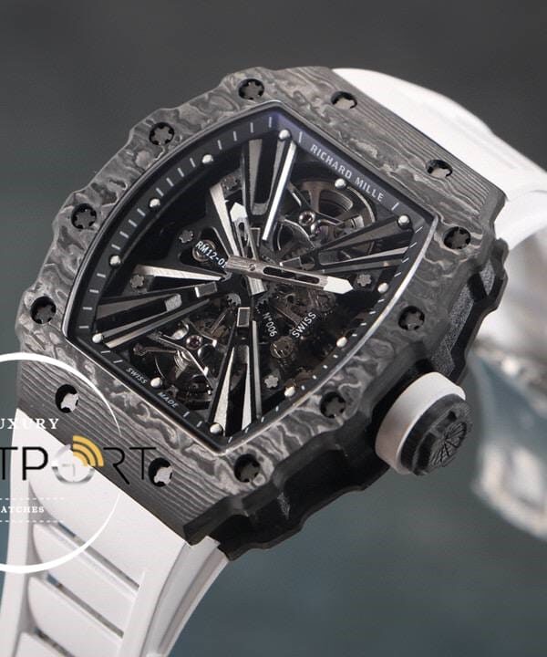 Richard Mille RM12 Eta Saat Tourbillon Beyaz Kauçuk