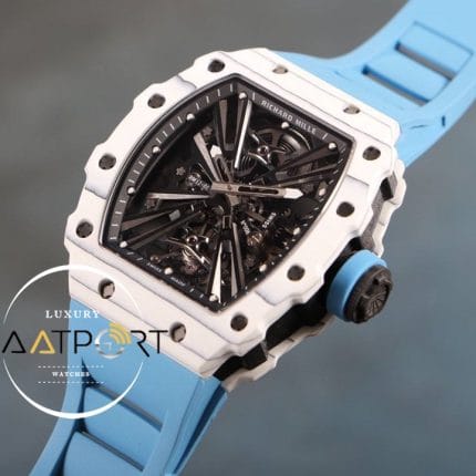 Richard Mille RM12 Eta Saat Tourbillon Mavi Kauçuk