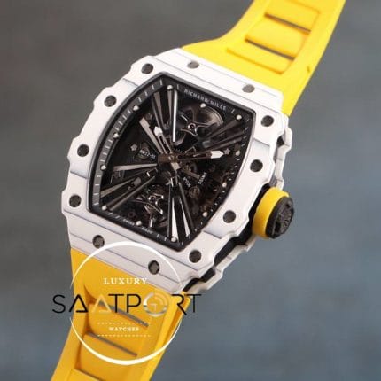 Richard Mille RM12 Eta Saat Tourbillon Sarı Kauçuk