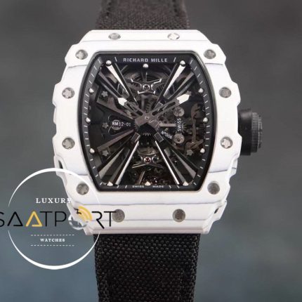 Richard Mille Rafael Nadal RM12-01 Eta Saat Tourbillon Örme Kordon