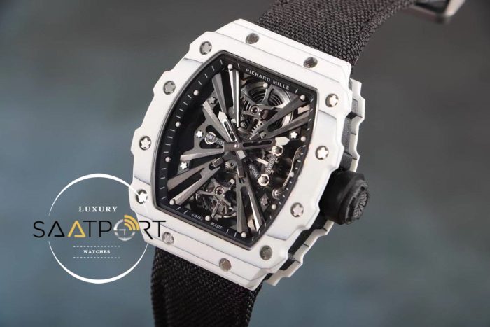 Richard Mille Rafael Nadal RM12-01 Eta Saat Tourbillon Örme Kordon