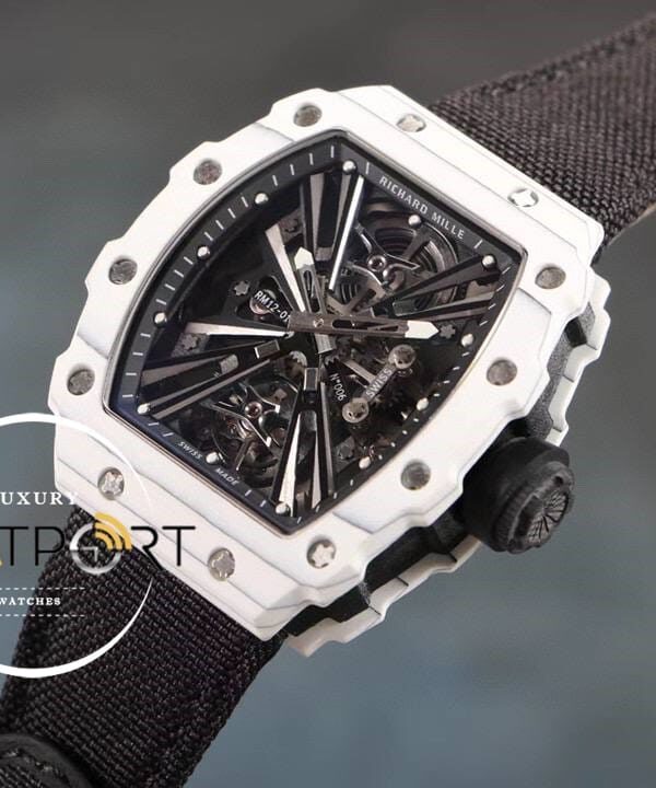 Richard Mille Rafael Nadal RM12-01 Eta Saat Tourbillon Örme Kordon