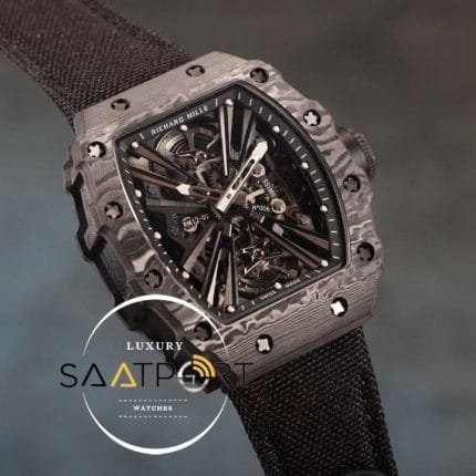 Richard Mille Rafael Nadal RM12-01 Serisi Eta Saat Tourbillon Karbon Kasa