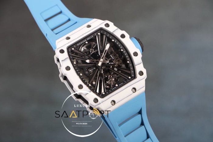 Richard Mille Rafael Nadal RM12-01 Serisi Eta Saat Tourbillon Karbon Kasa