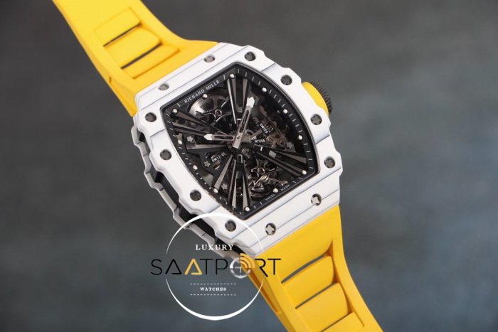 Richard Mille Rafael Nadal RM12-01 Serisi Eta Saat Tourbillon Karbon Kasa