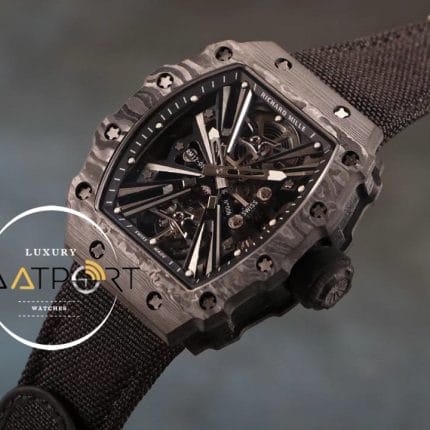 Richard Mille Rafael Nadal RM12 Eta Saat Tourbillon Siyah Kauçuk