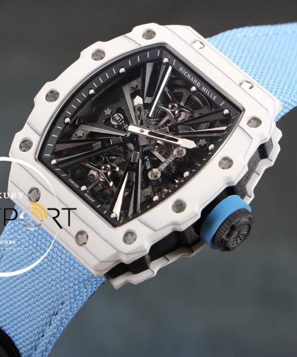 Richard Mille Rafael Nadal RM12 Eta Saat Tourbillon Turkuaz Kordon
