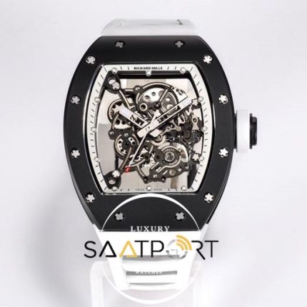 Richard Mille Siyah Seramik Kasa RM055 Skeleton