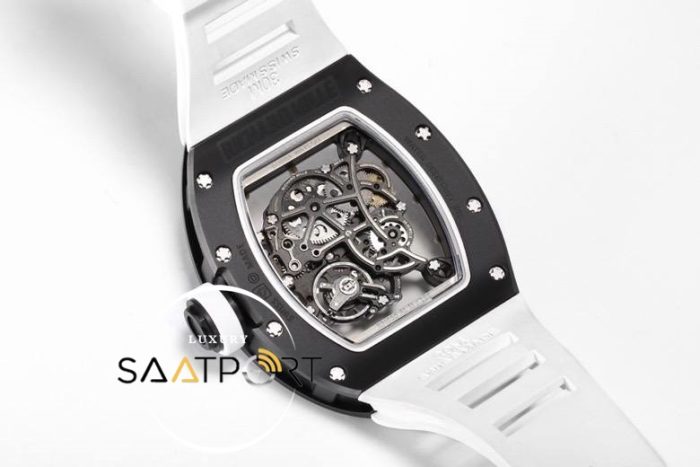 Richard Mille Siyah Seramik Kasa RM055 Skeleton