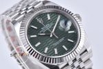 Rolex Datejust 41 Clean Factory Desenli Yeşil Kadran 3235 Super Clone