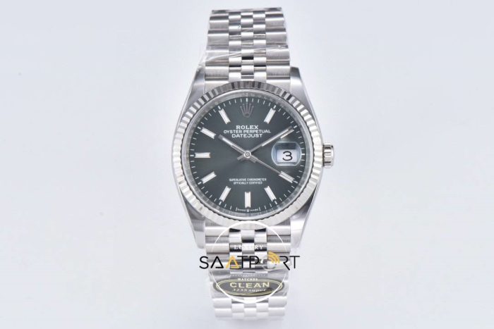 Rolex Datejust 41 Clean Factory Siyah Kadran 3235 Super Clone