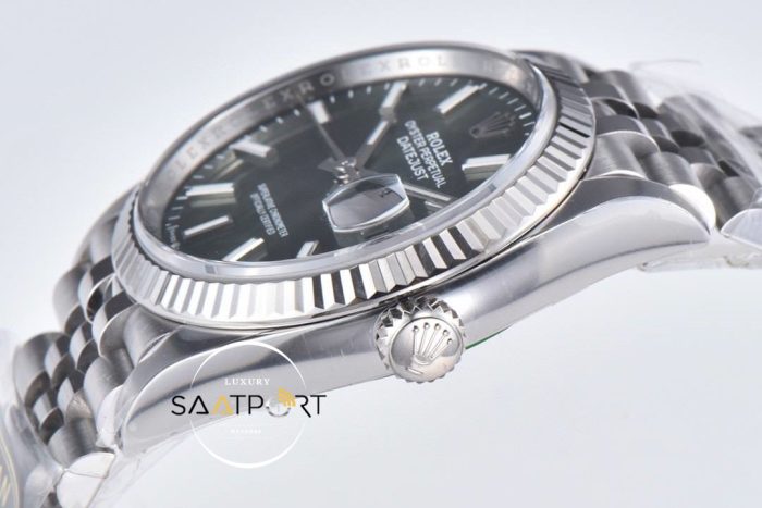 Rolex Datejust 41 Clean Factory Siyah Kadran 3235 Super Clone