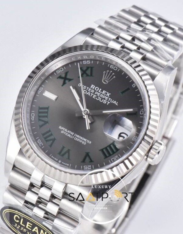 Rolex Datejust 41mm Clean Factory Jubile Kordon Roma Rakamlı 3235 Super Clone ETA
