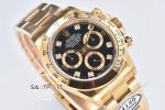 Rolex Daytona 116508 Clean Factory Taşlı Siyah Kadran Super Clone