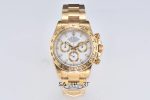 Rolex Daytona 116508 Gold Clean Factory Beyaz Kadran Super Clone