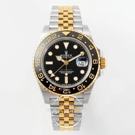 Rolex GMT-Master II Two Tone Steel and Yellow Gold 126713GRNR