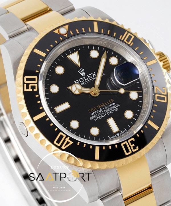 Rolex Sea-Dweller 126603 904L Çelik 43mm 3235 Super Clone