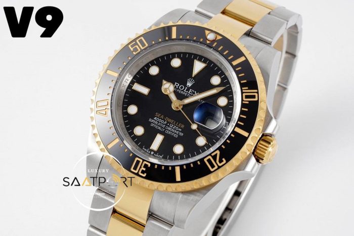 Rolex Sea-Dweller 126603 904L Çelik 43mm 3235 Super Clone