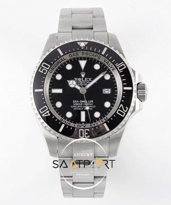 Rolex Sea-Dweller Deepsea 126660 904L Çelik 44mm 3230 Super Clone