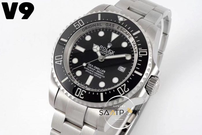 Rolex Sea-Dweller Deepsea 126660 904L Çelik 44mm 3230 Super Clone