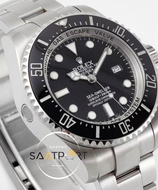Rolex Sea-Dweller Deepsea 126660 904L Çelik 44mm 3230 Super Clone