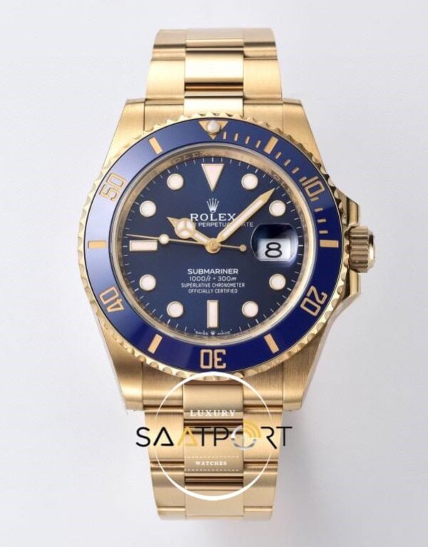 Rolex Submariner 126618LB Clean Factory Mavi Kadran 41mm Clone