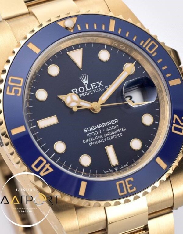 Rolex Submariner 126618LB Clean Factory Mavi Kadran 41mm Clone