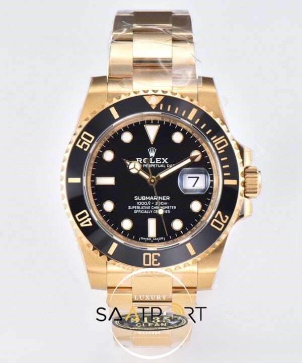 Rolex Submariner 126618LN Clean Factory Siyah Kadran 41mm Clone