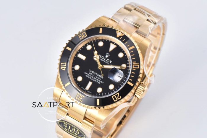 Rolex Submariner 126618LN Clean Factory Siyah Kadran 41mm Clone