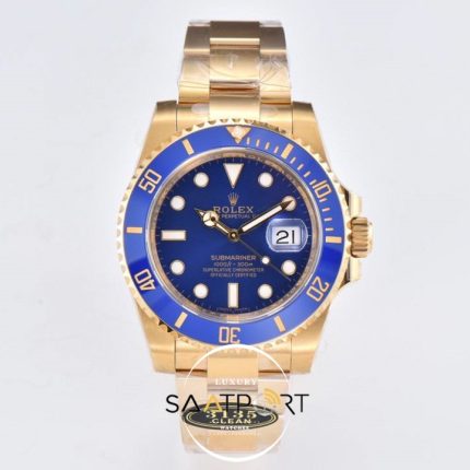 Rolex Submariner Date 116618LB Clean Factory Mavi Kadran 40mm Clone