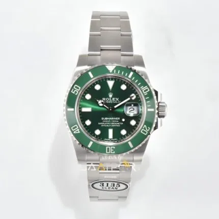 Rolex Submariner 116610LV Hulk Clean Factory 3135 V2 Eta