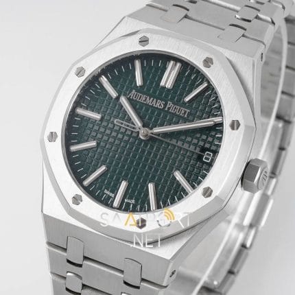 Audemars Piguet 15500 Green 41mm Super Clone Eta (7)
