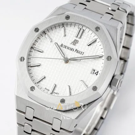 Audemars Piguet 15500 White Dial APS Factory Super Clone Eta (4)