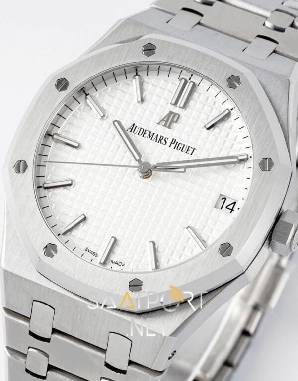 Audemars Piguet 15500 White Dial APS Factory Super Clone Eta (4)