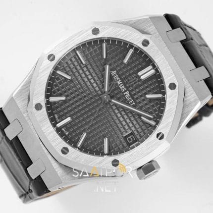 Audemas Piguet 15500 Gri Kadran Deri Kordon Super Clone Eta V3 (3)