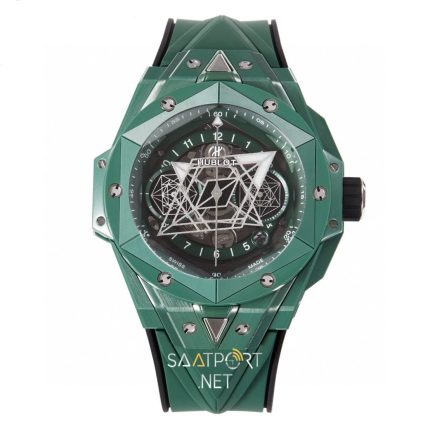 Hublot Big Bang Sang Bleu II Green Ceramic 45mm Super Clone Eta