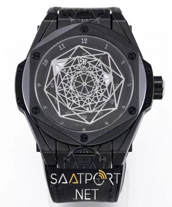 Hublot Big Bang Sang Bleu King Black HUB1223 Clone Eta Saat