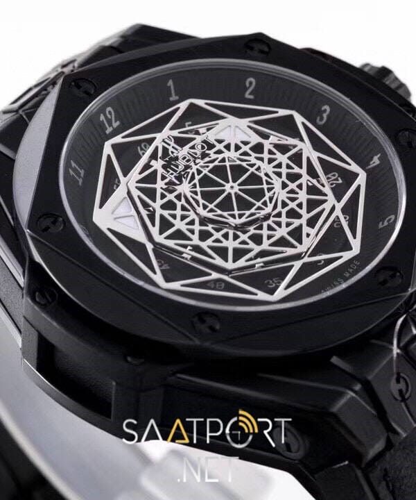 Hublot Big Bang Sang Bleu King Black HUB1223 Clone Eta Saat (5)
